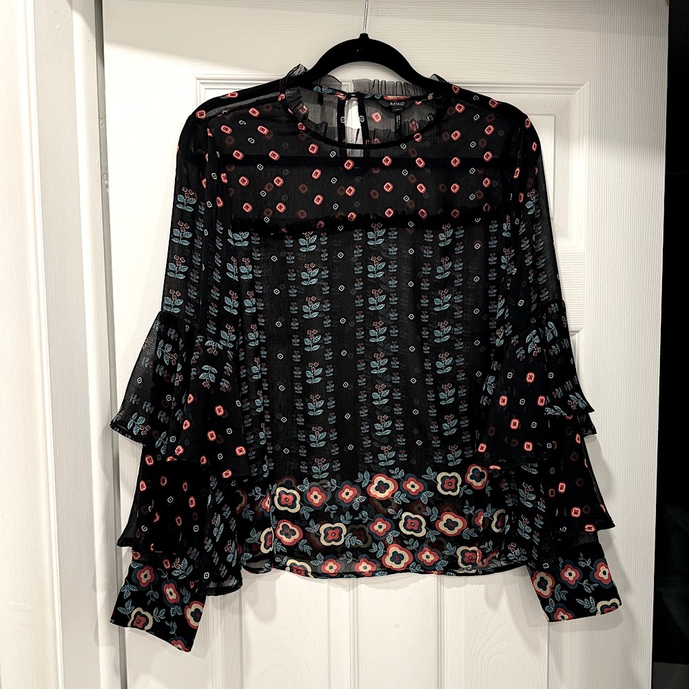 Buffalo Sheer Blouse
